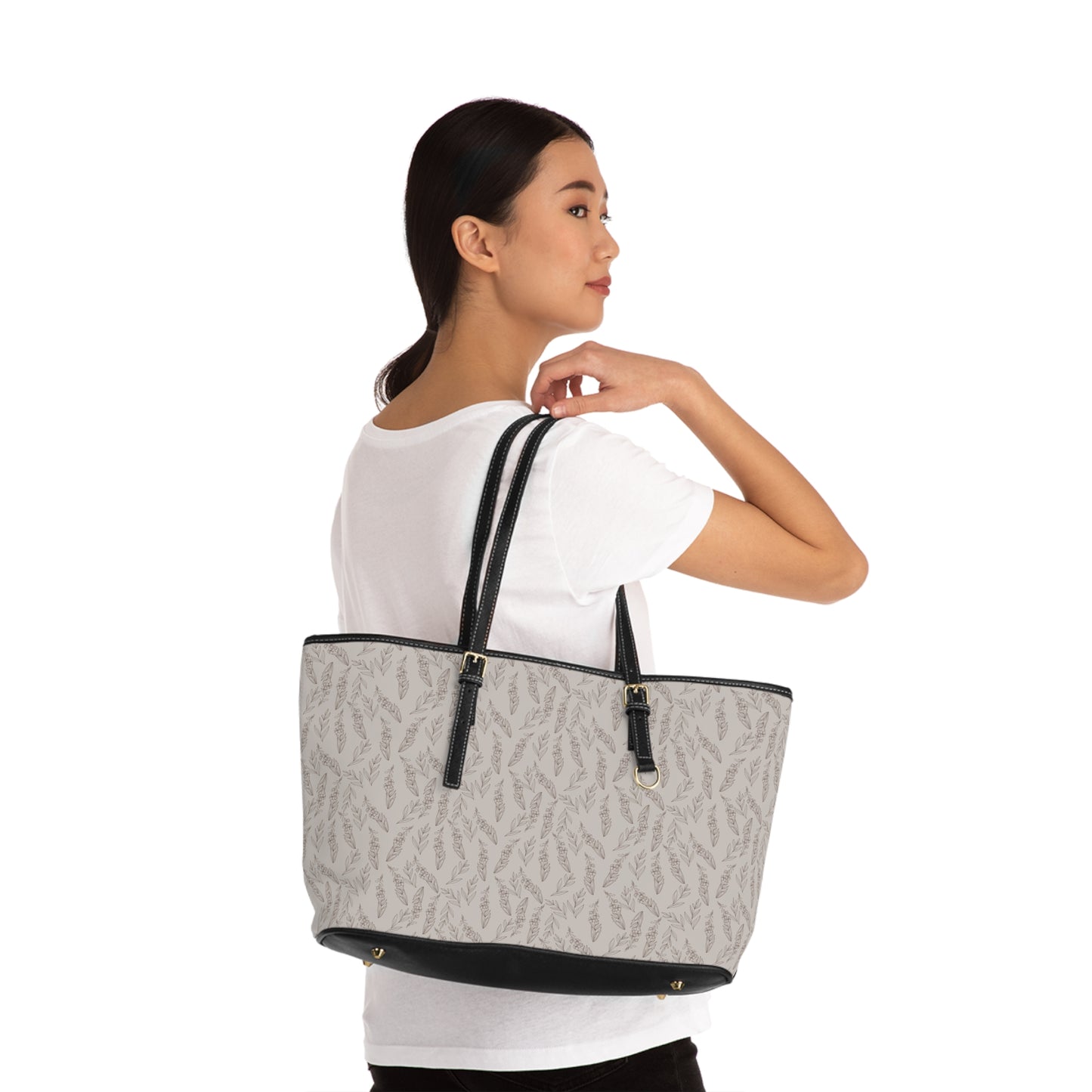 Neutral Leather Fireweed Purse