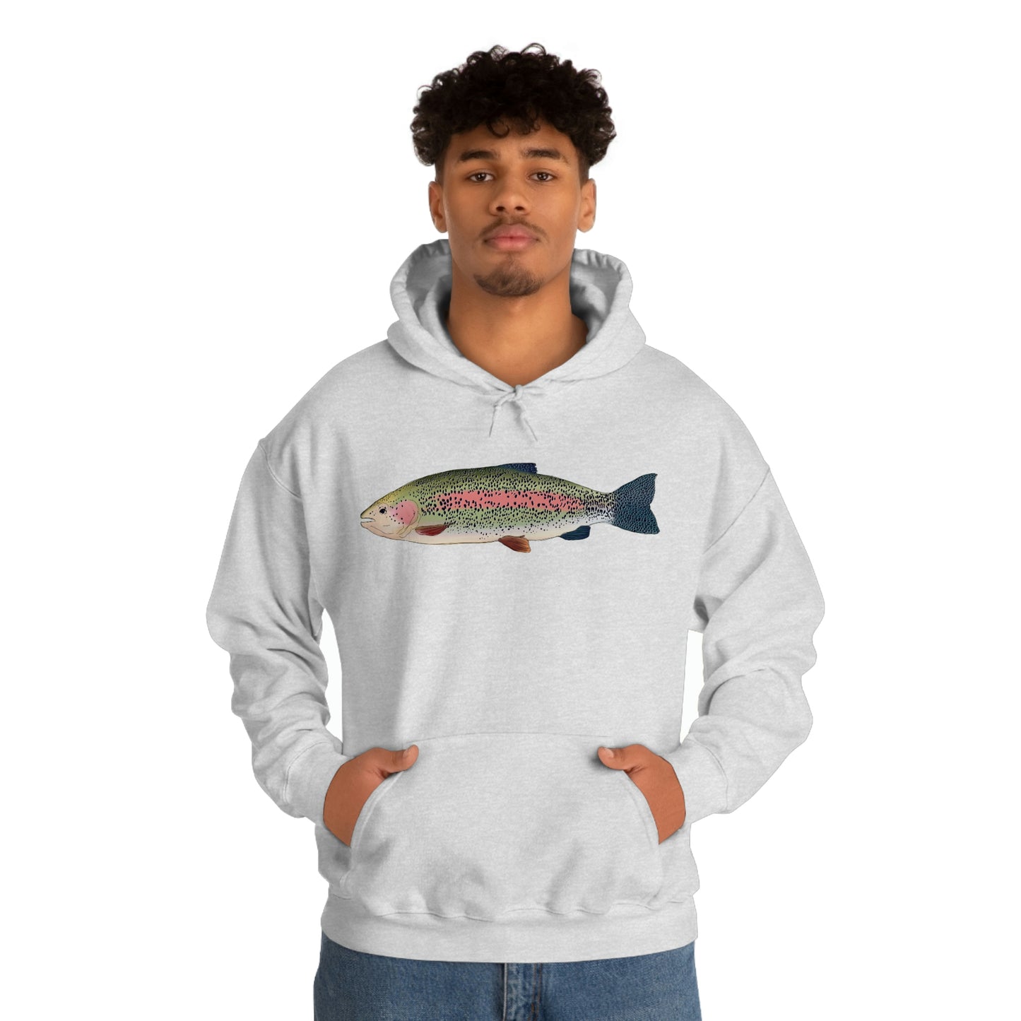 Rainbow Trout Unisex Hoodie