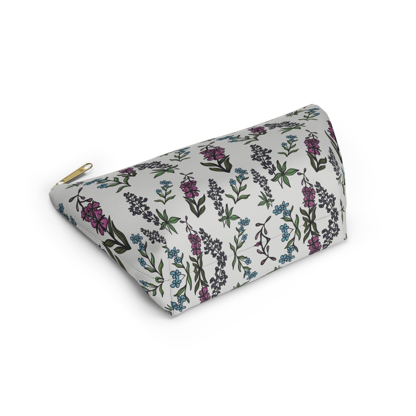 Alaska's Wildflower Zipper Bag