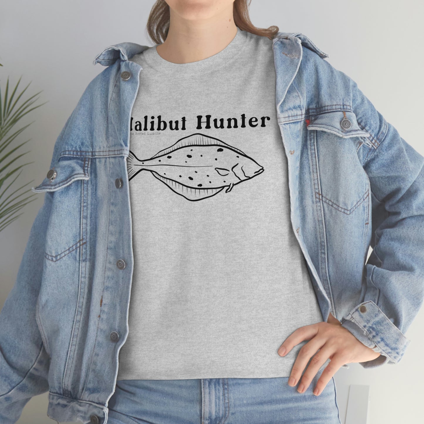 Halibut Hunter, unisex T Shirt