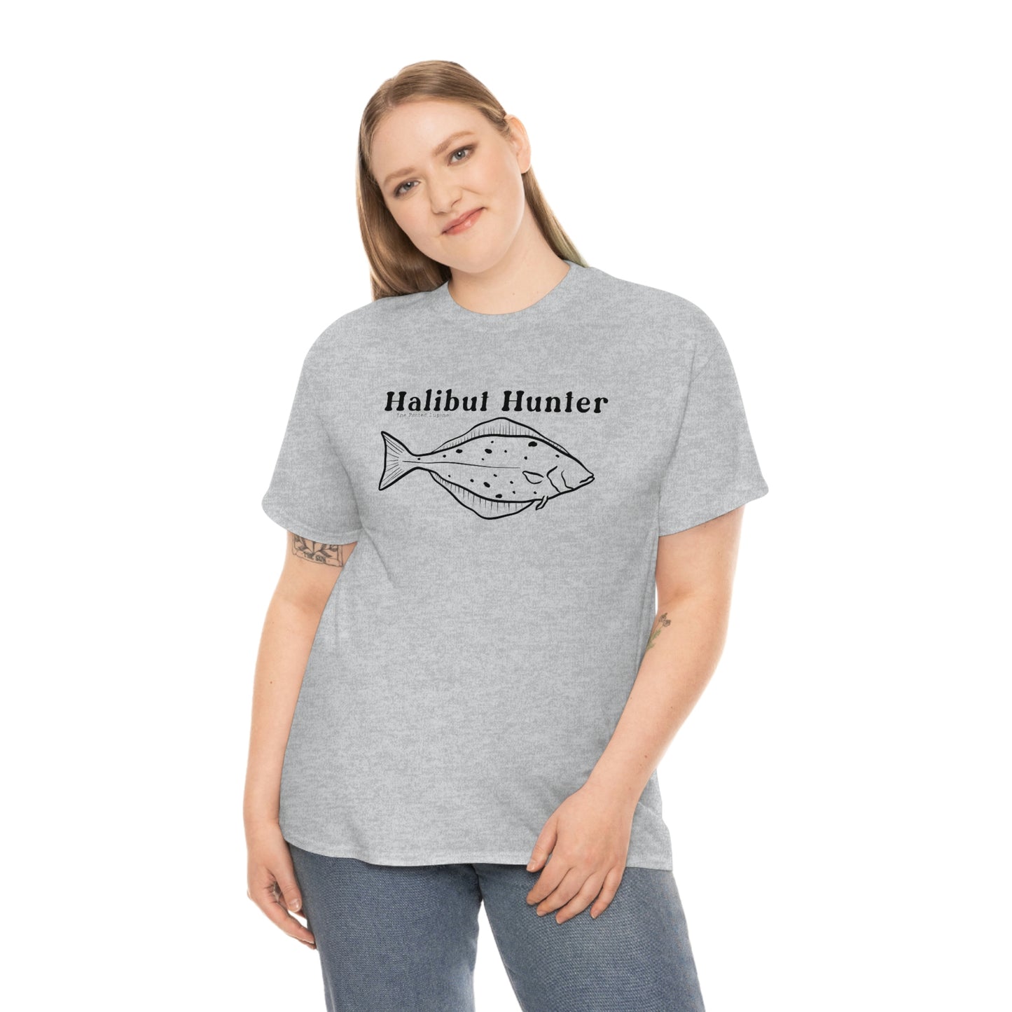 Halibut Hunter, unisex T Shirt