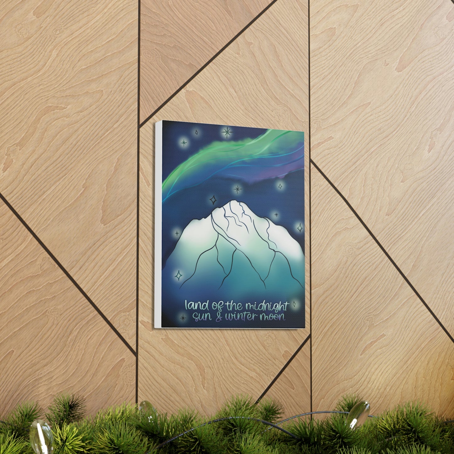 Pioneer Peak Canvas Wrap