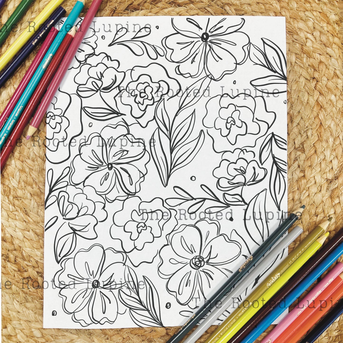 Alaskan Coloring Book, Digital Download