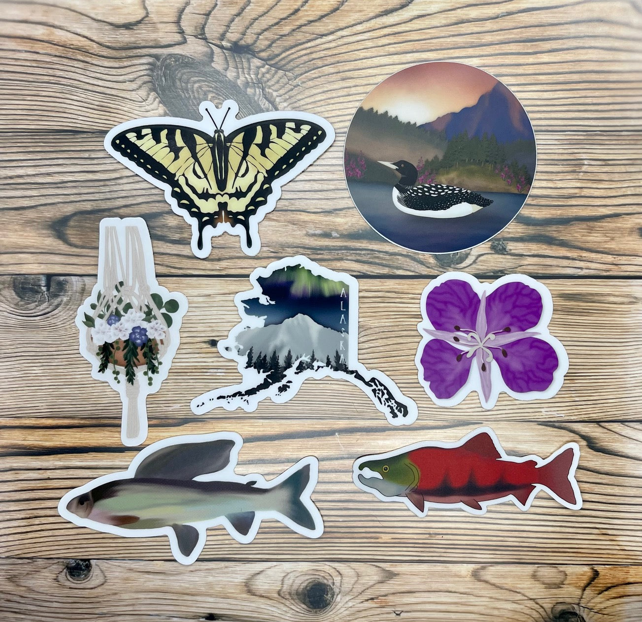 Grayling Sticker