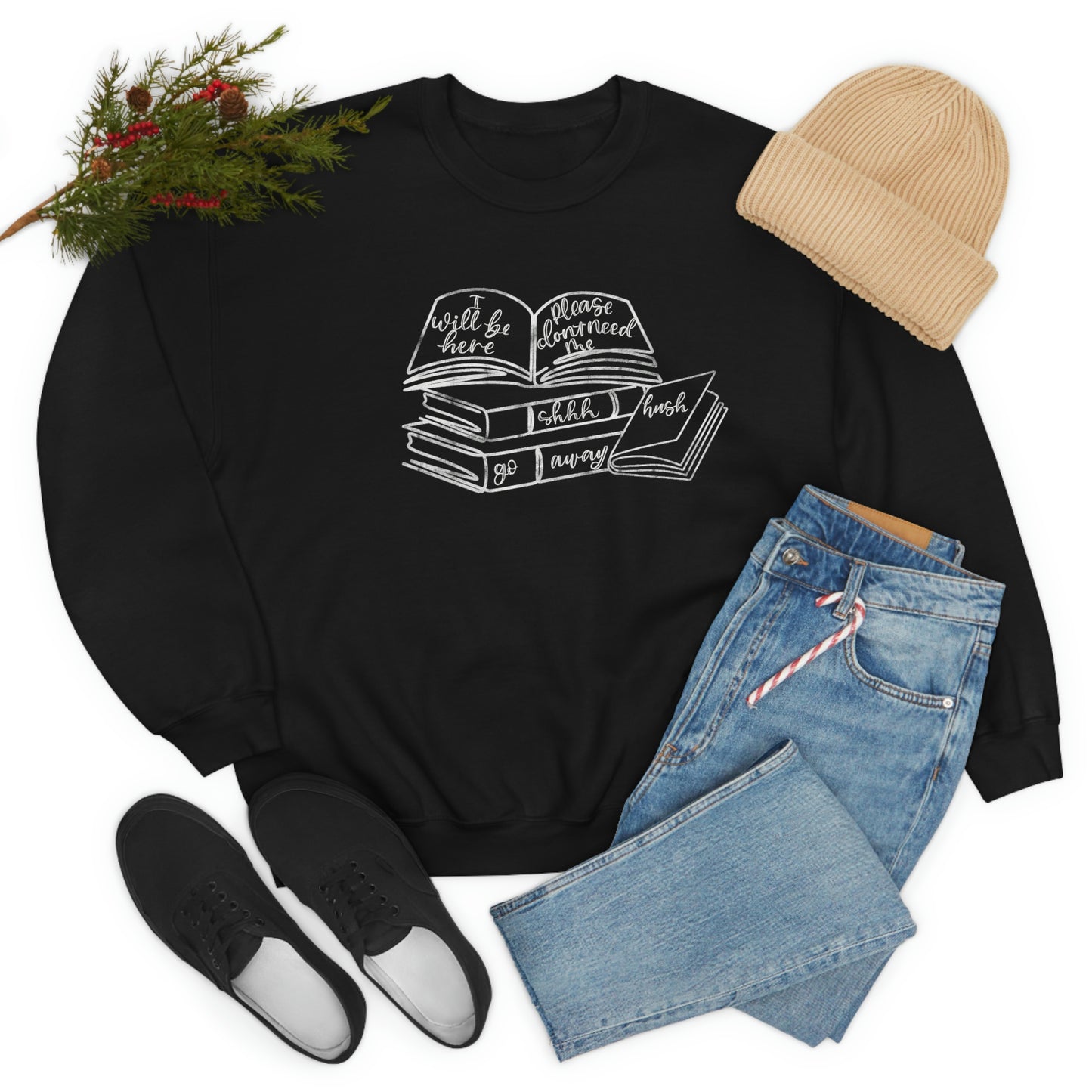 Book lovers Crewneck
