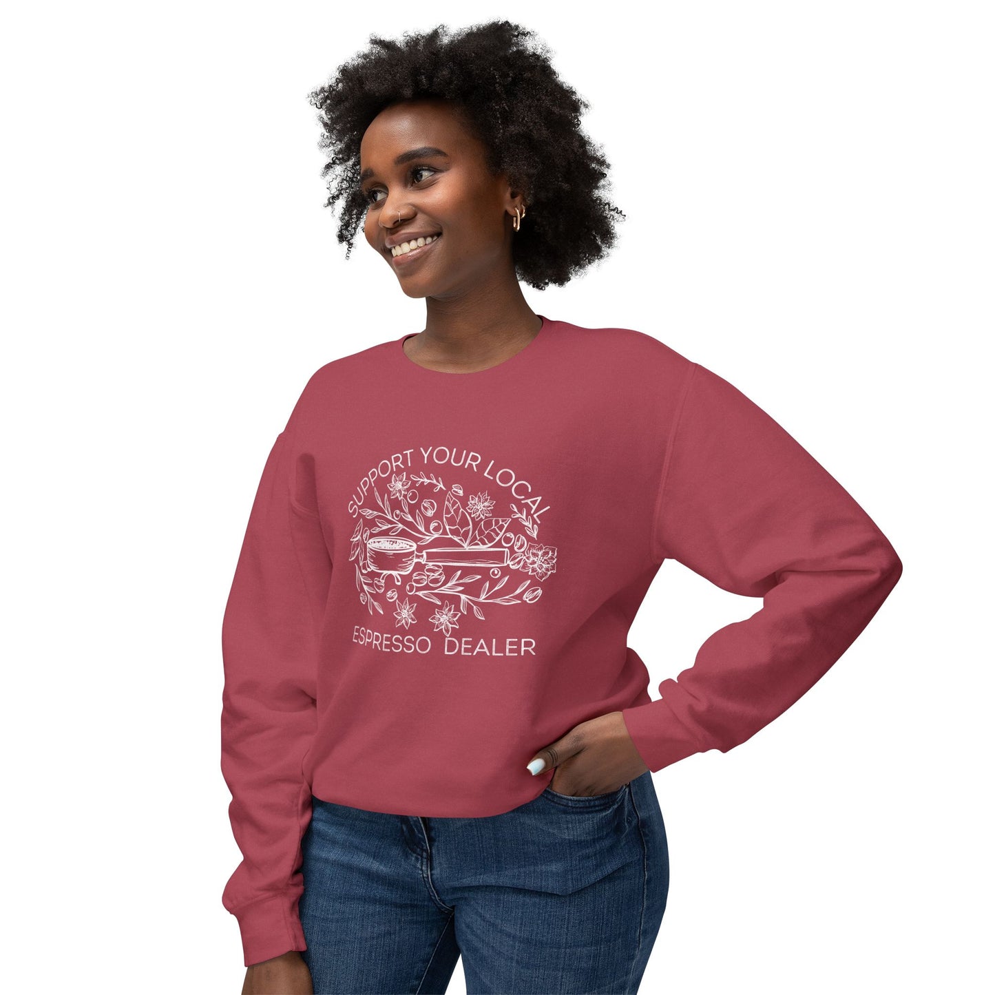 Espresso Dealer Crewneck Sweatshirt