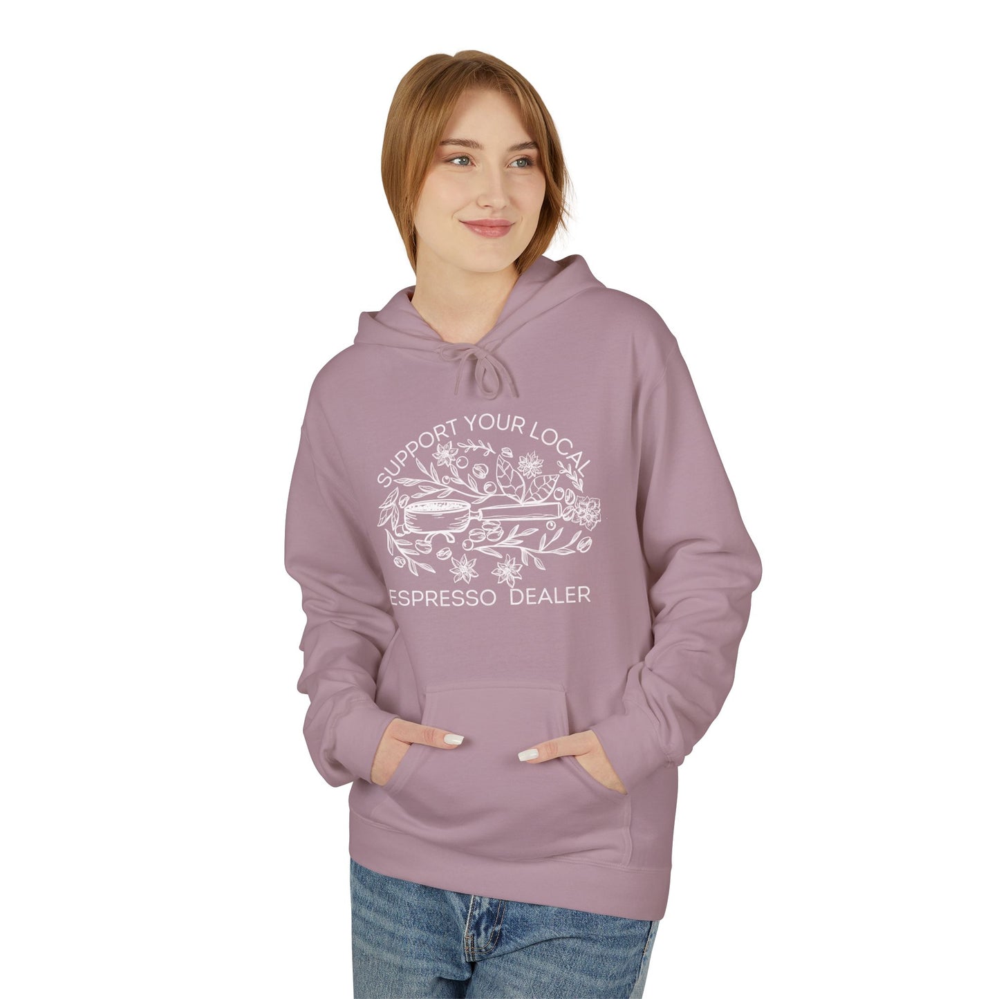 Local Espresso Dealer Fleece Hoodie