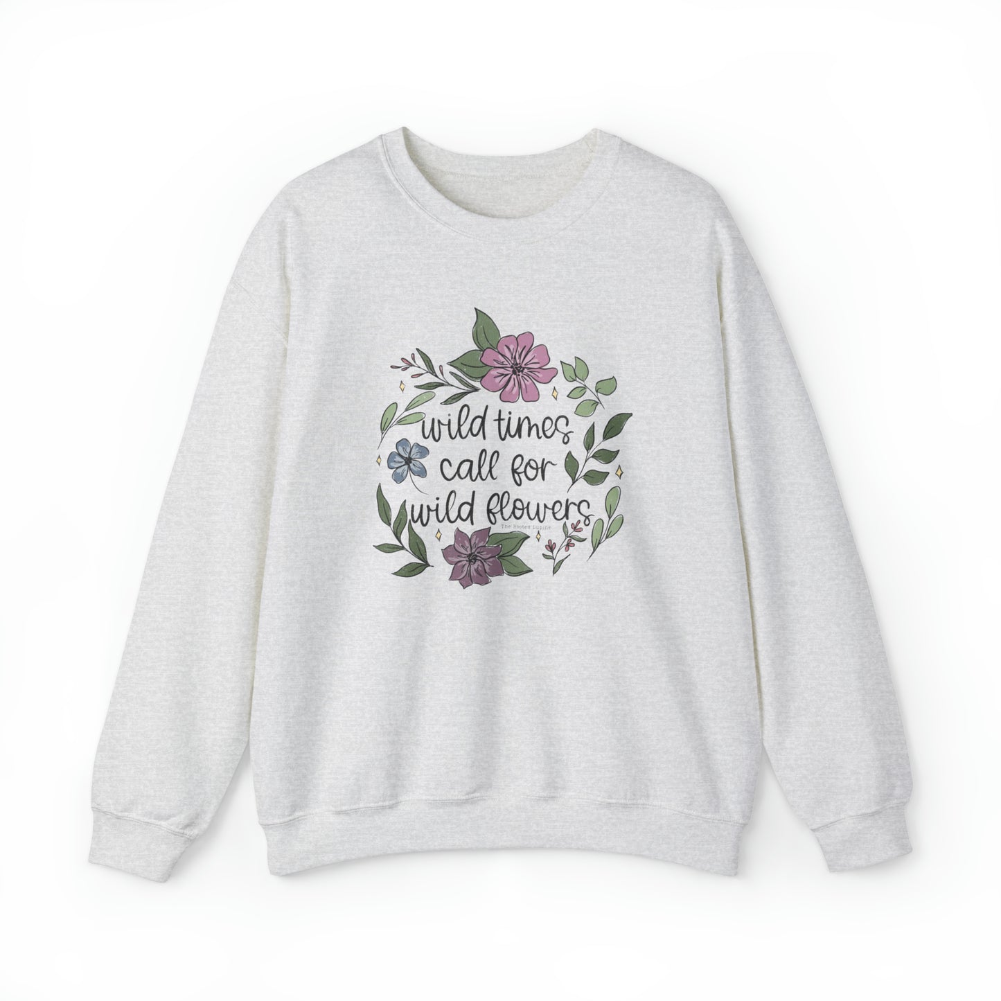 Wild times floral crewneck