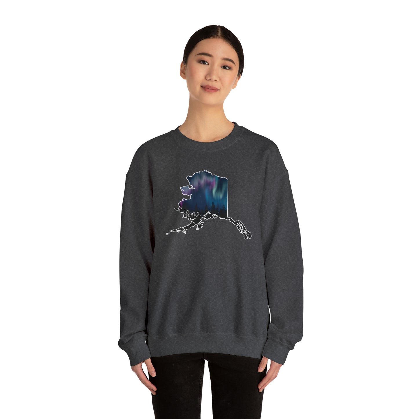 Aurora Borealis, Home Crewneck