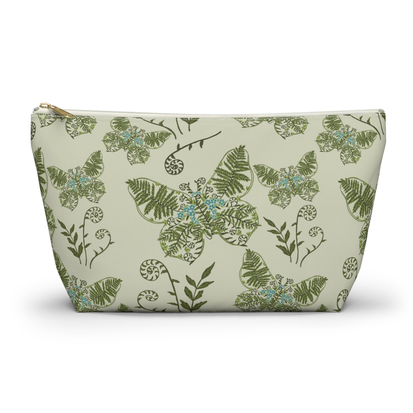 Flutter & Frond Zipper Bag