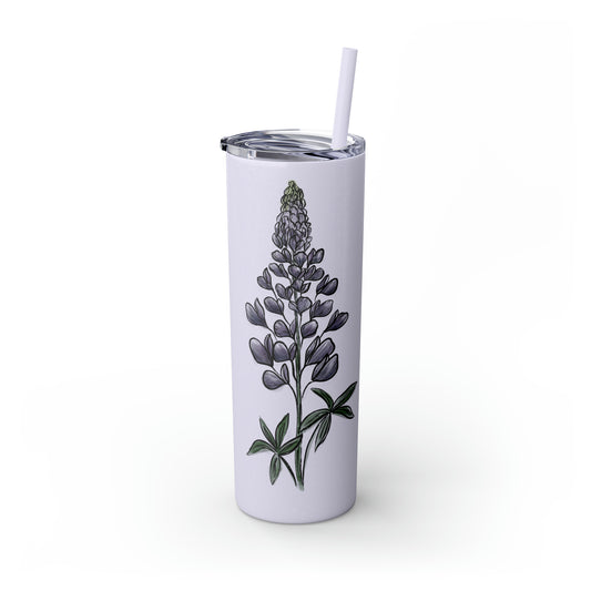 Lupine Tumbler with Straw, 20oz