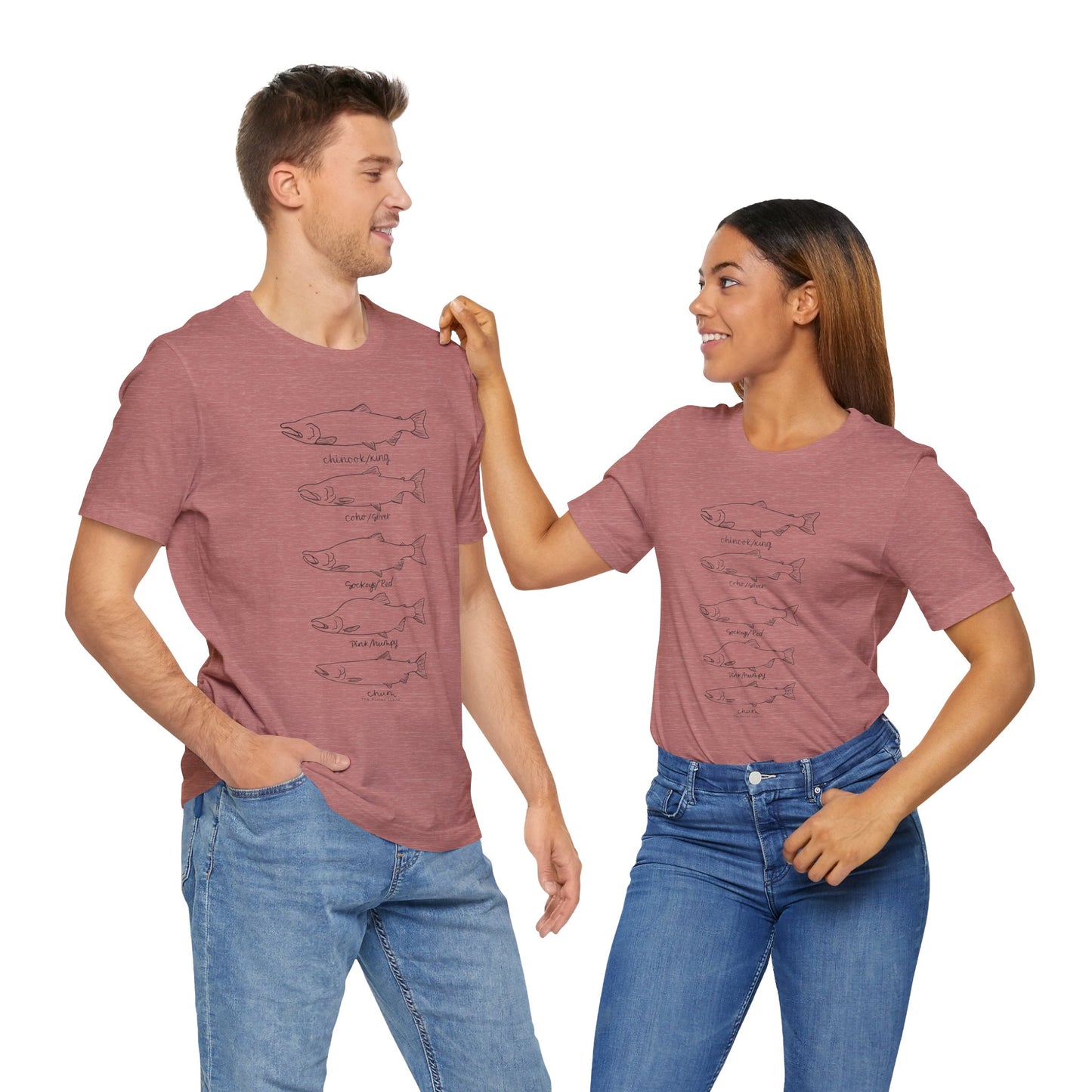 Salmon Species Unisex Shirt