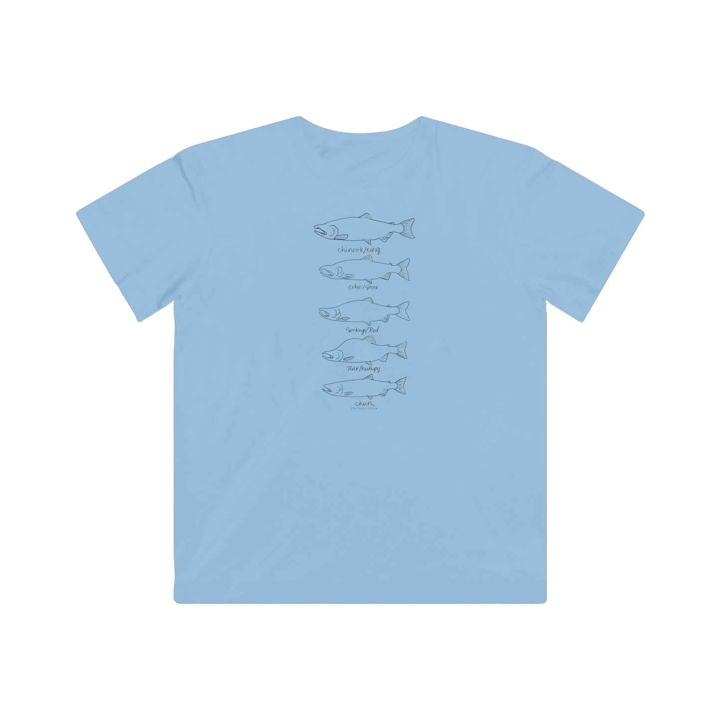 Kids Salmon Species Jersey Tee