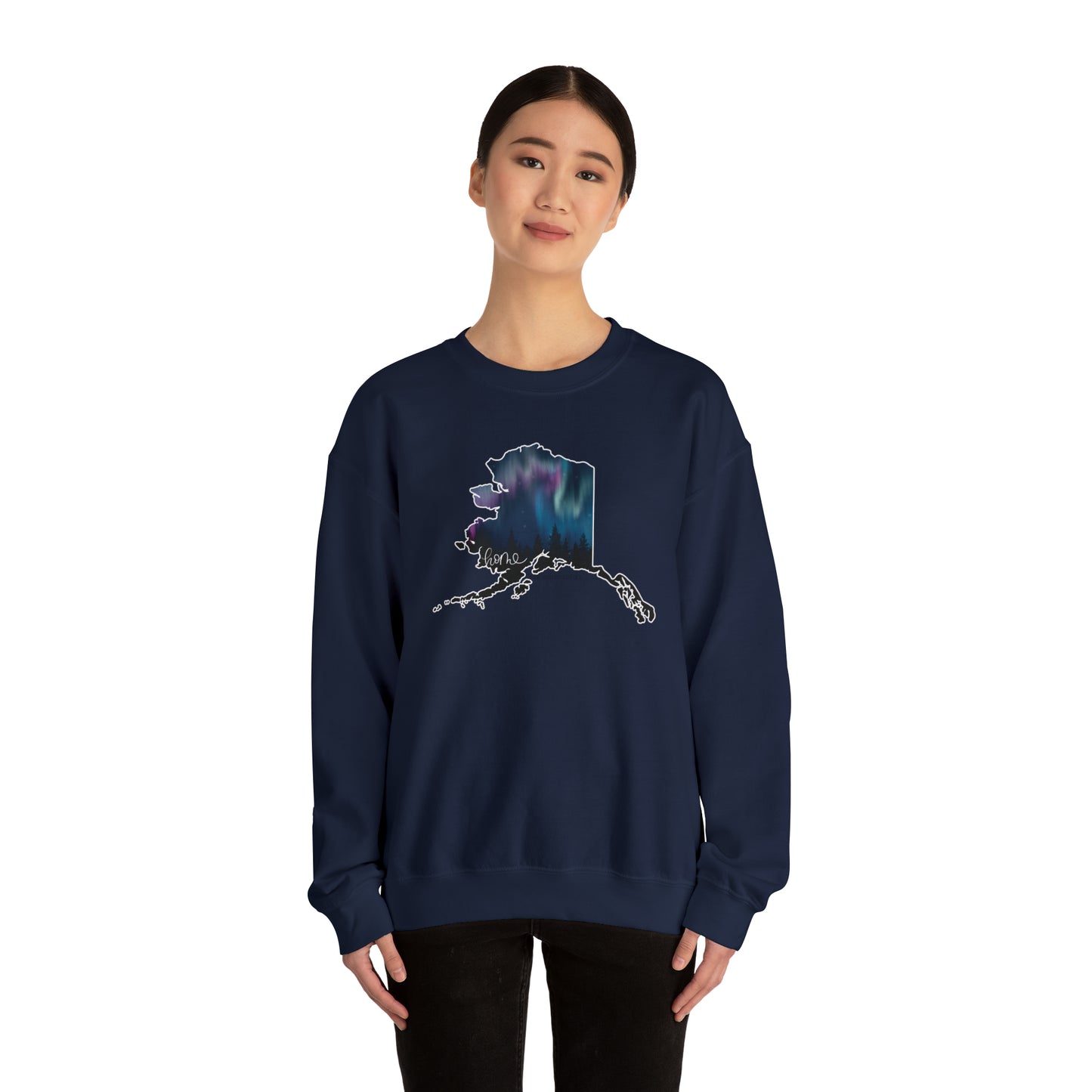 Aurora Borealis, Home Crewneck