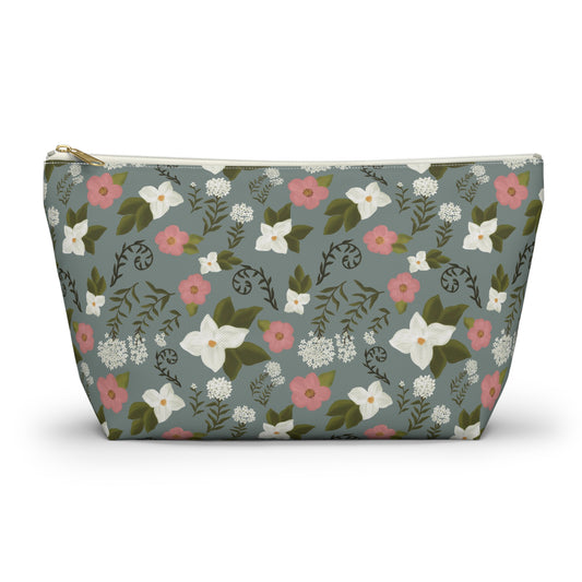 Trail Wildflowers Zipper Bag