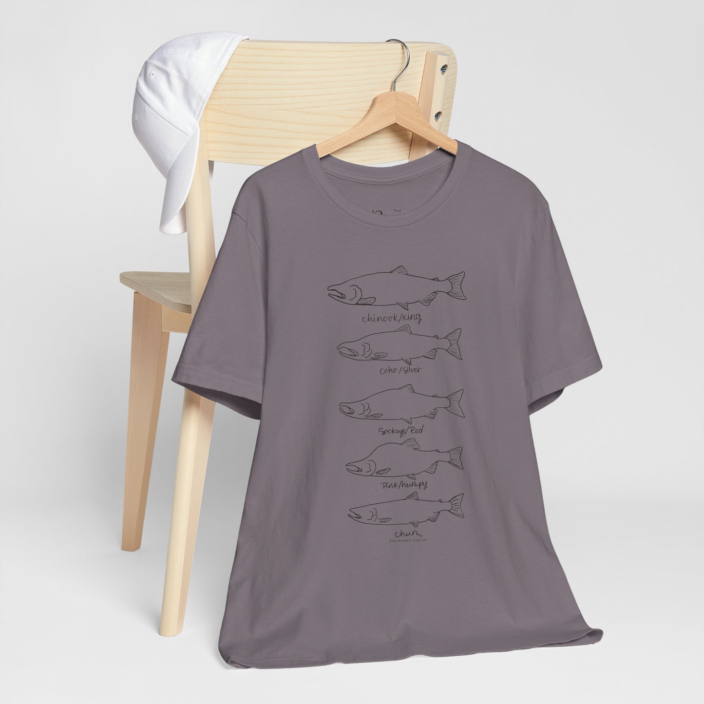 Salmon Species Unisex Shirt