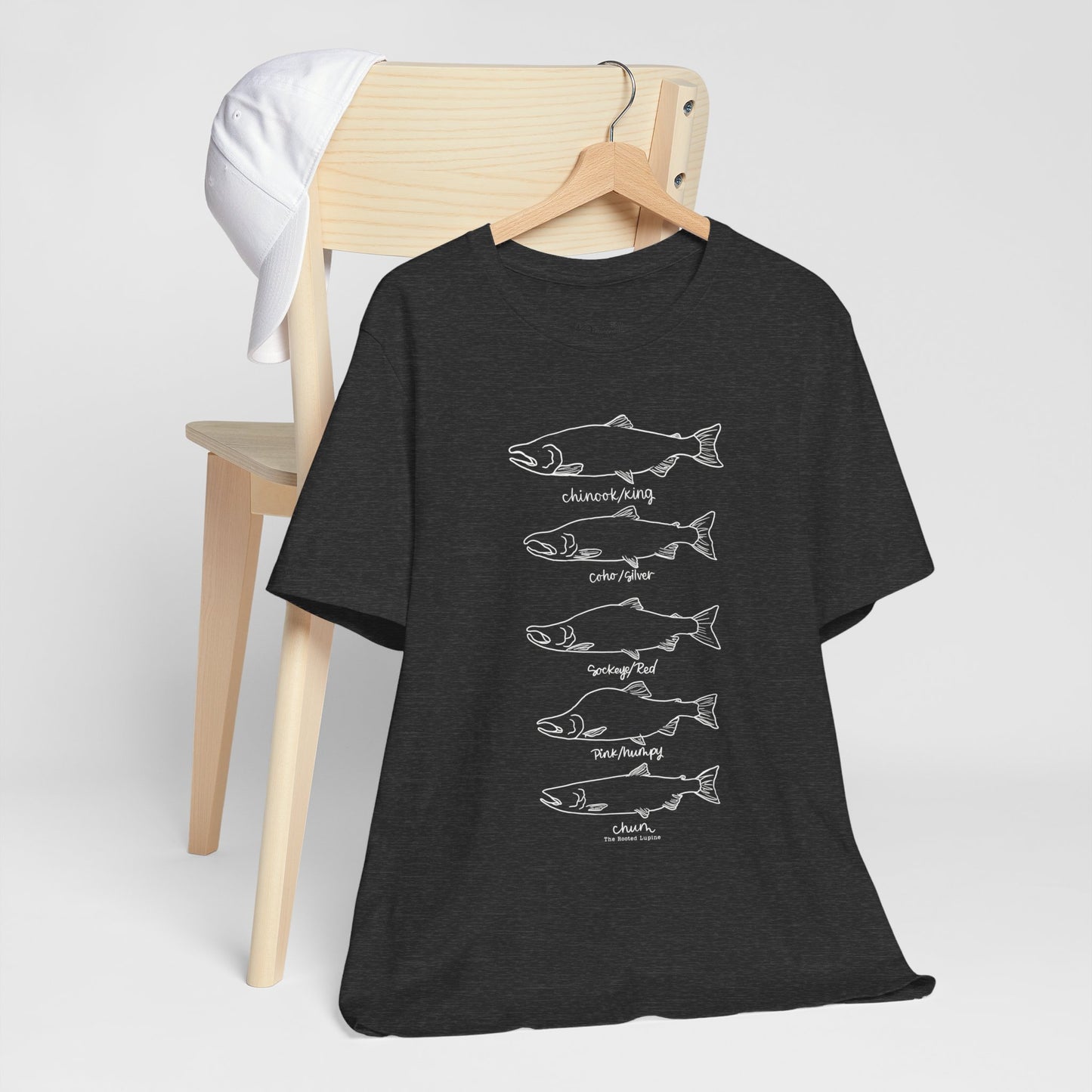 Salmon Species Unisex Shirt