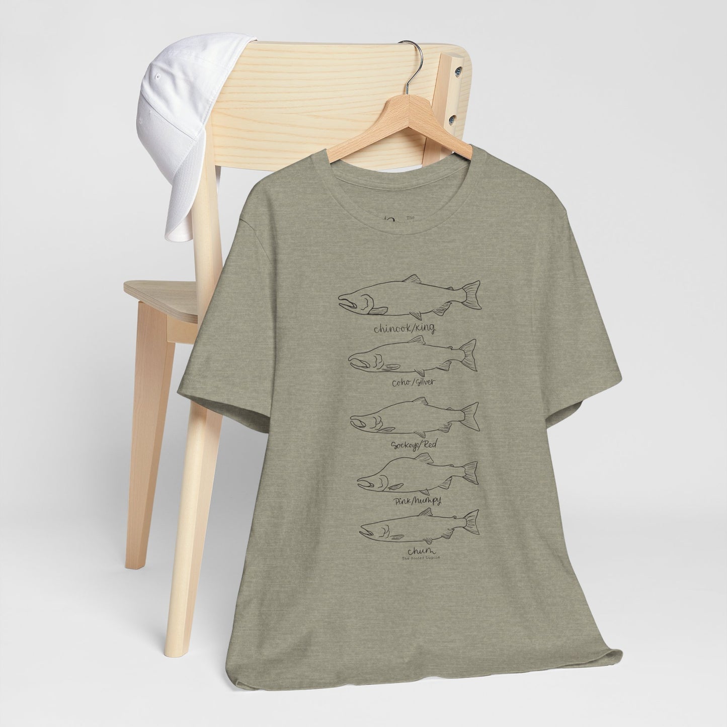 Salmon Species Unisex Shirt