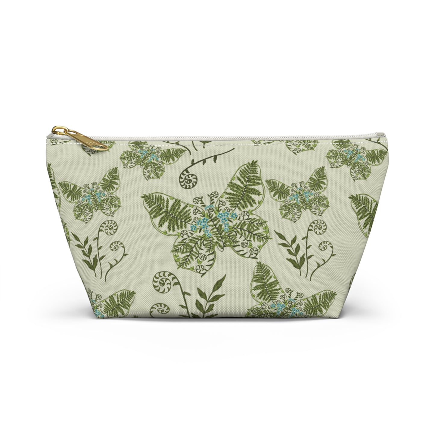 Flutter & Frond Zipper Bag