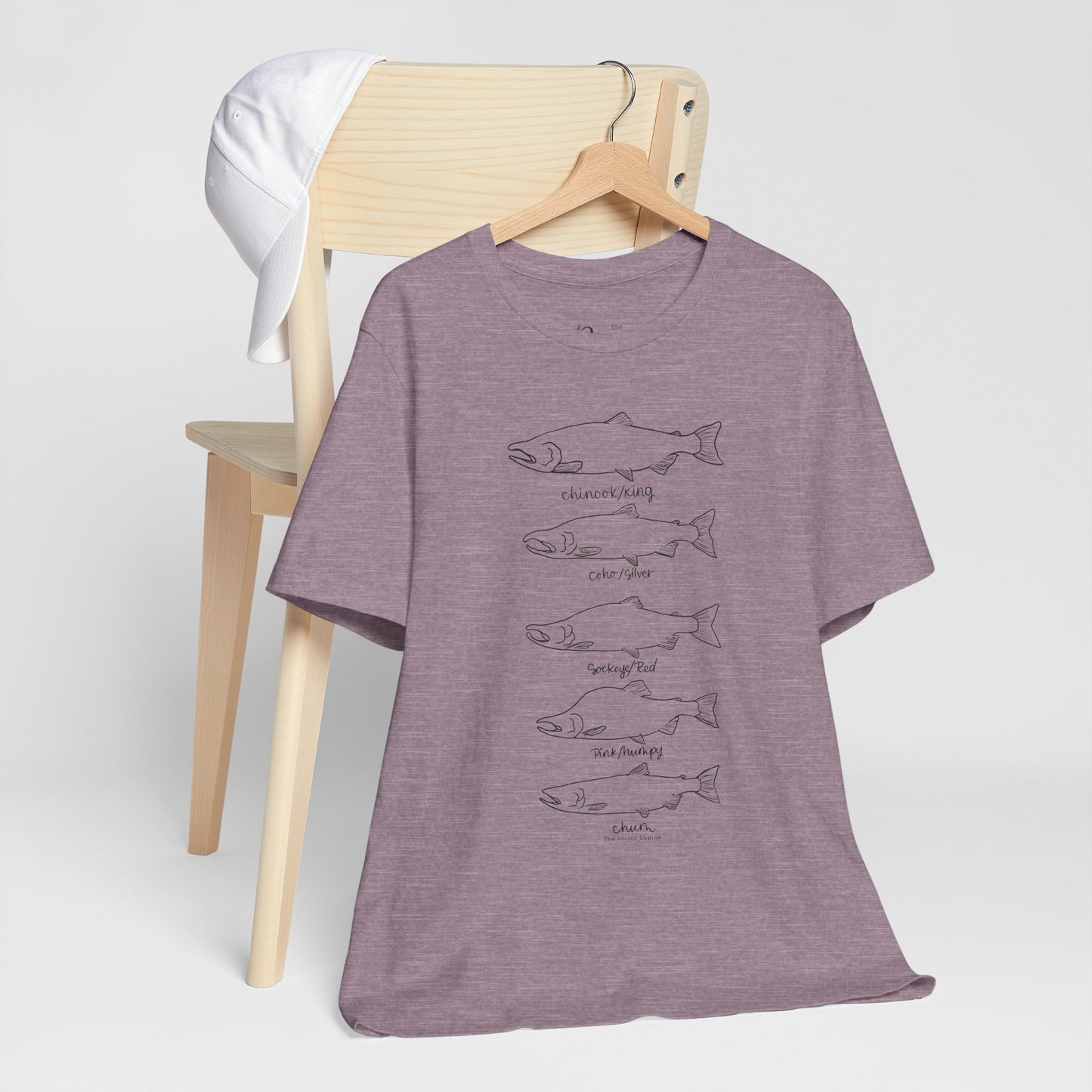 Salmon Species Unisex Shirt