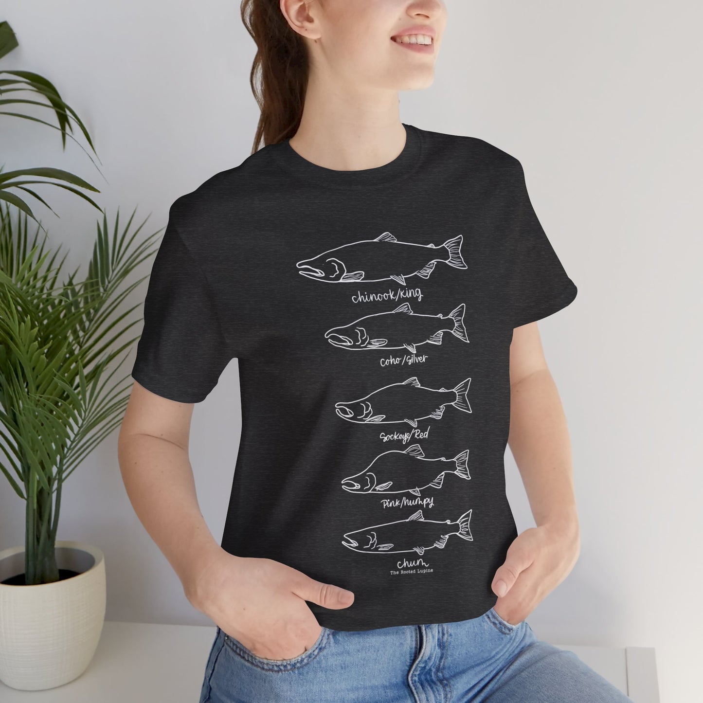 Salmon Species Unisex Shirt