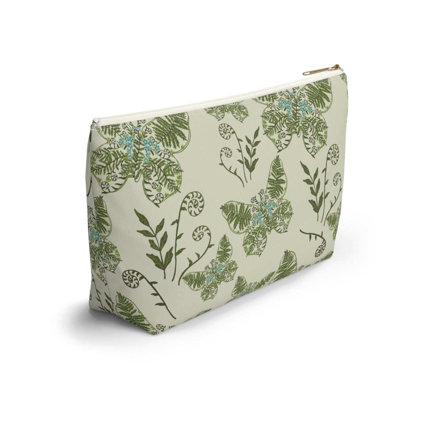 Flutter & Frond Zipper Bag