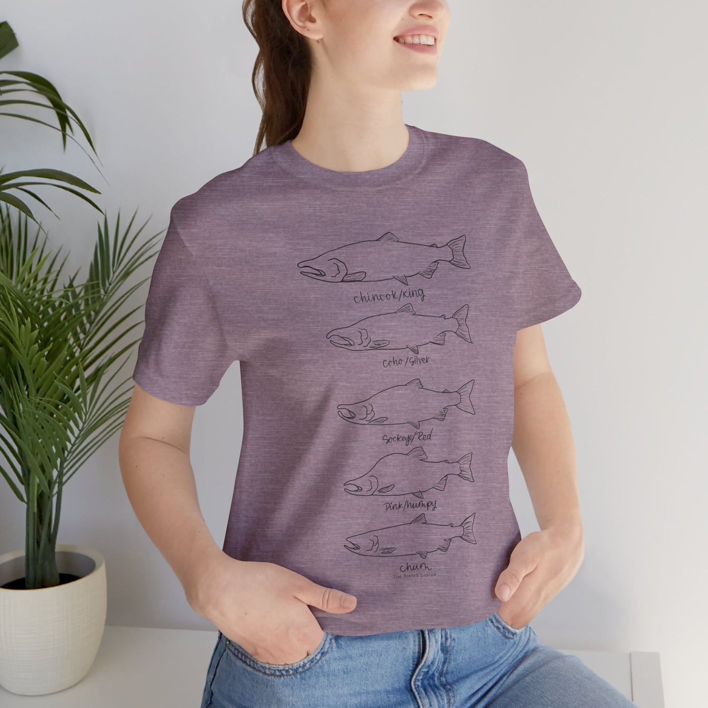Salmon Species Unisex Shirt