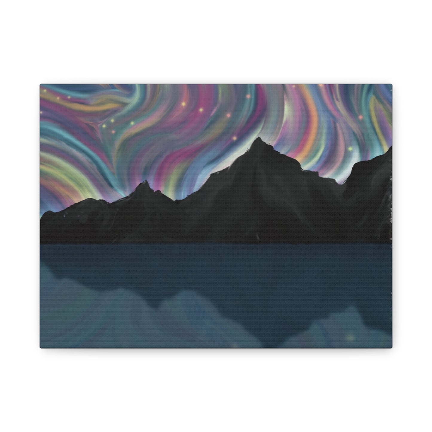 Midnight Mountain Canvas