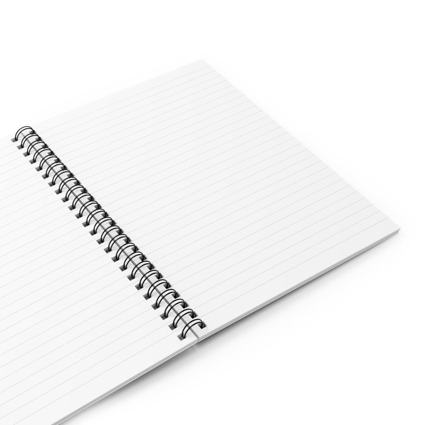 Flutter & Frond Notebook - Spiral Ruled Line
