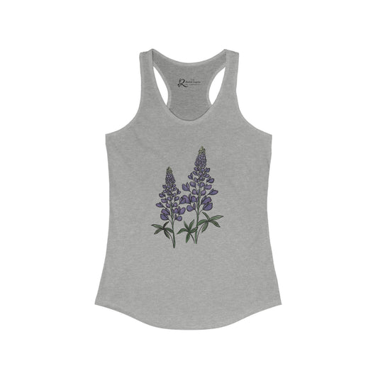 Lupine Racerback Tank