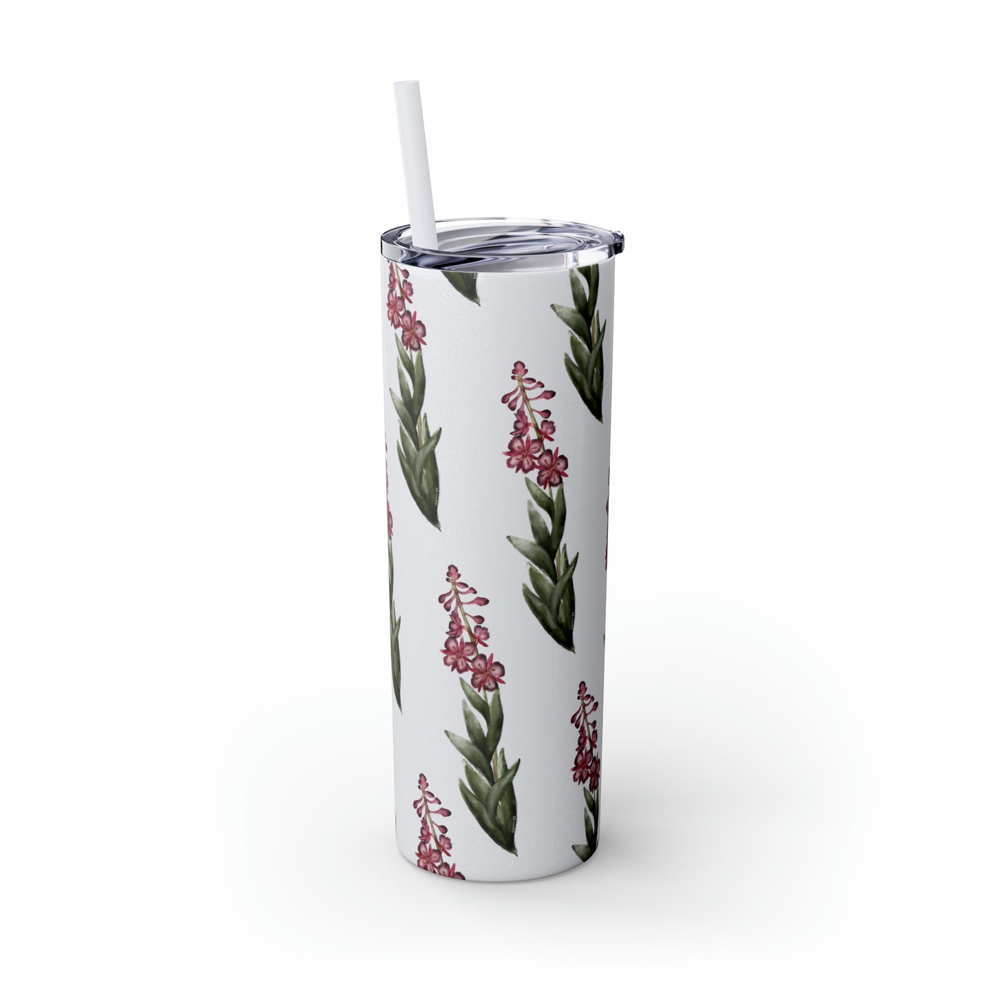 Watercolor Fireweed Tumbler, 20oz