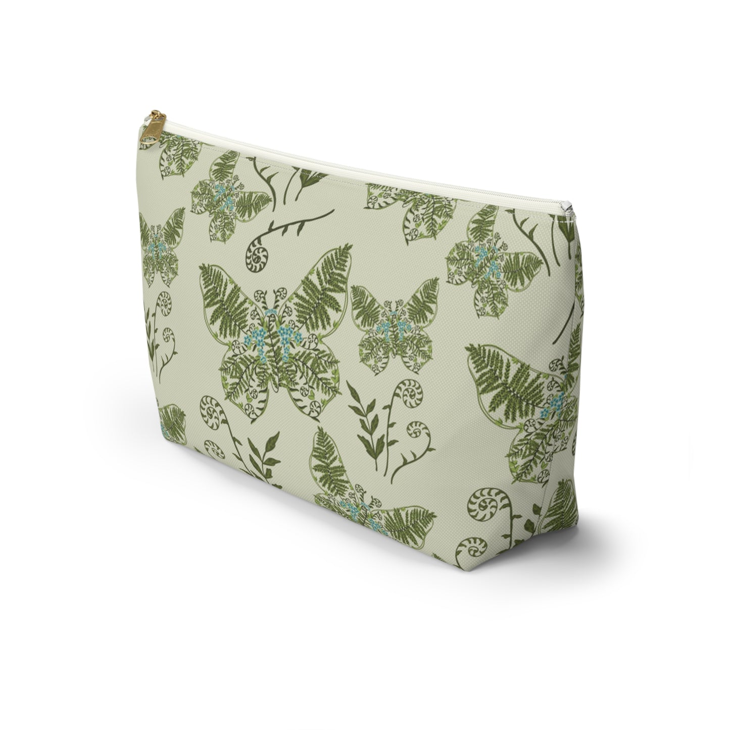 Flutter & Frond Zipper Bag