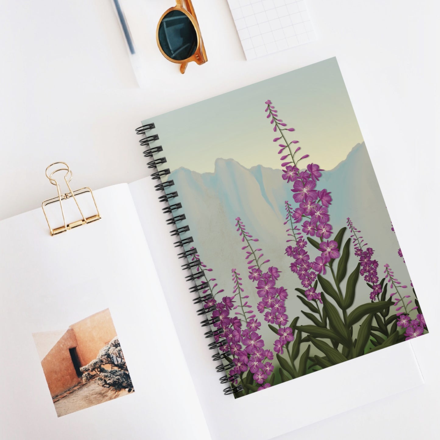 Mountain Field Notebook - Spiral Ruled Line