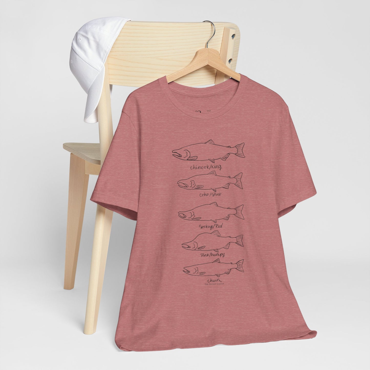 Salmon Species Unisex Shirt