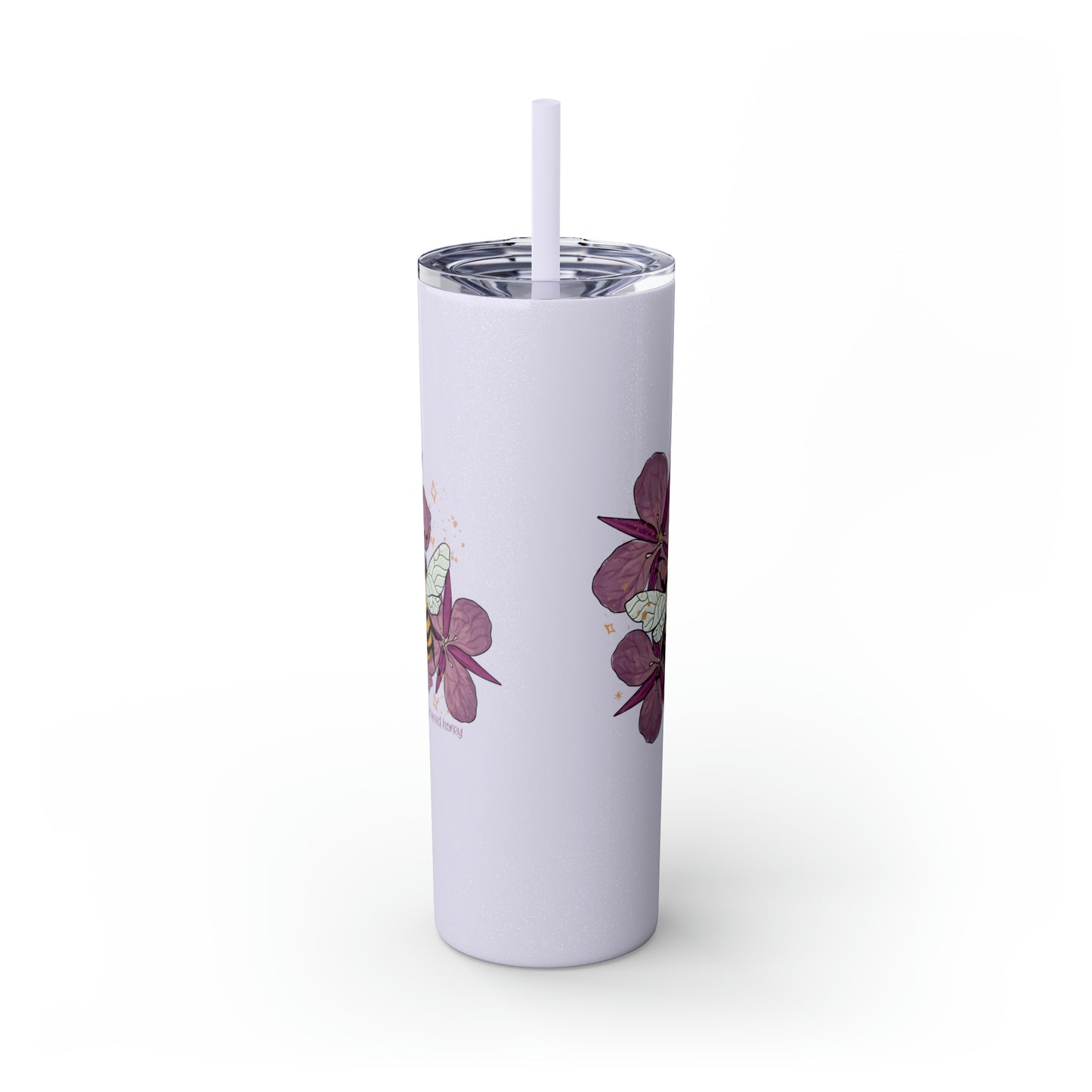 Fireweed Honey Bee Tumbler with Straw, 20oz