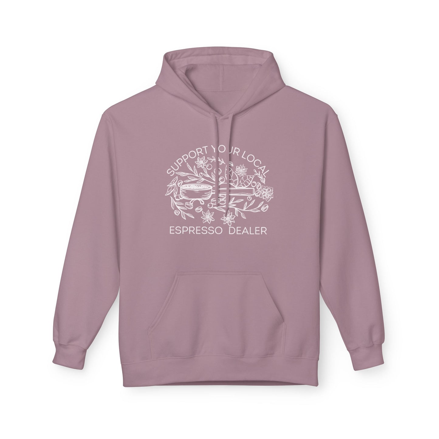 Local Espresso Dealer Fleece Hoodie
