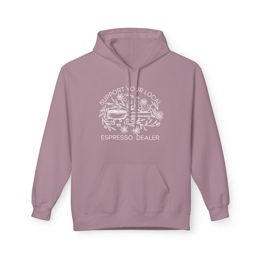 Local Espresso Dealer Fleece Hoodie