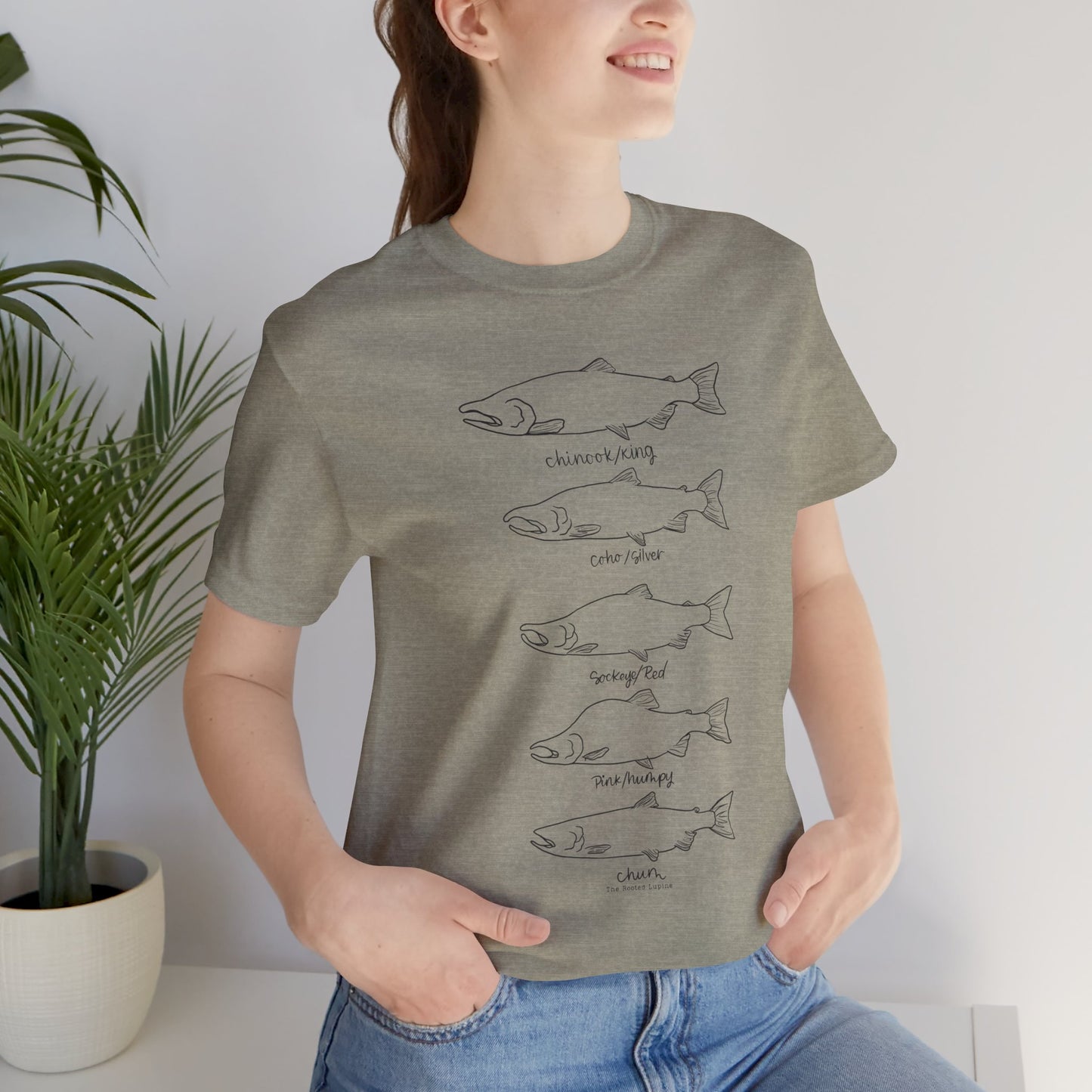 Salmon Species Unisex Shirt