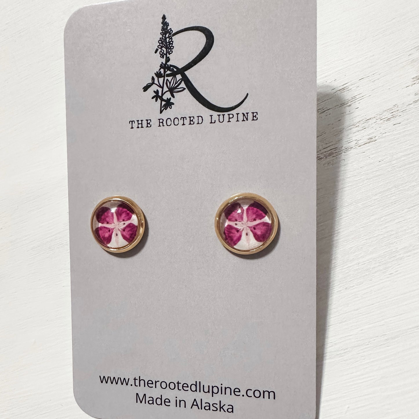 Fireweed Stud Earrings