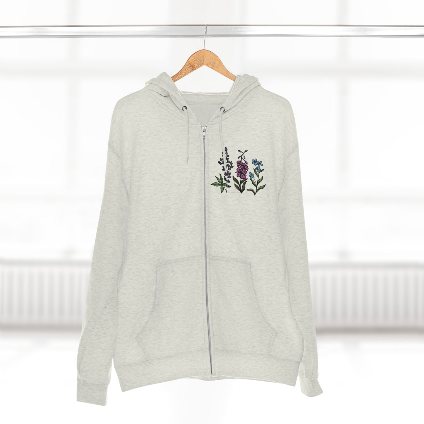 Wildflower Zip Up