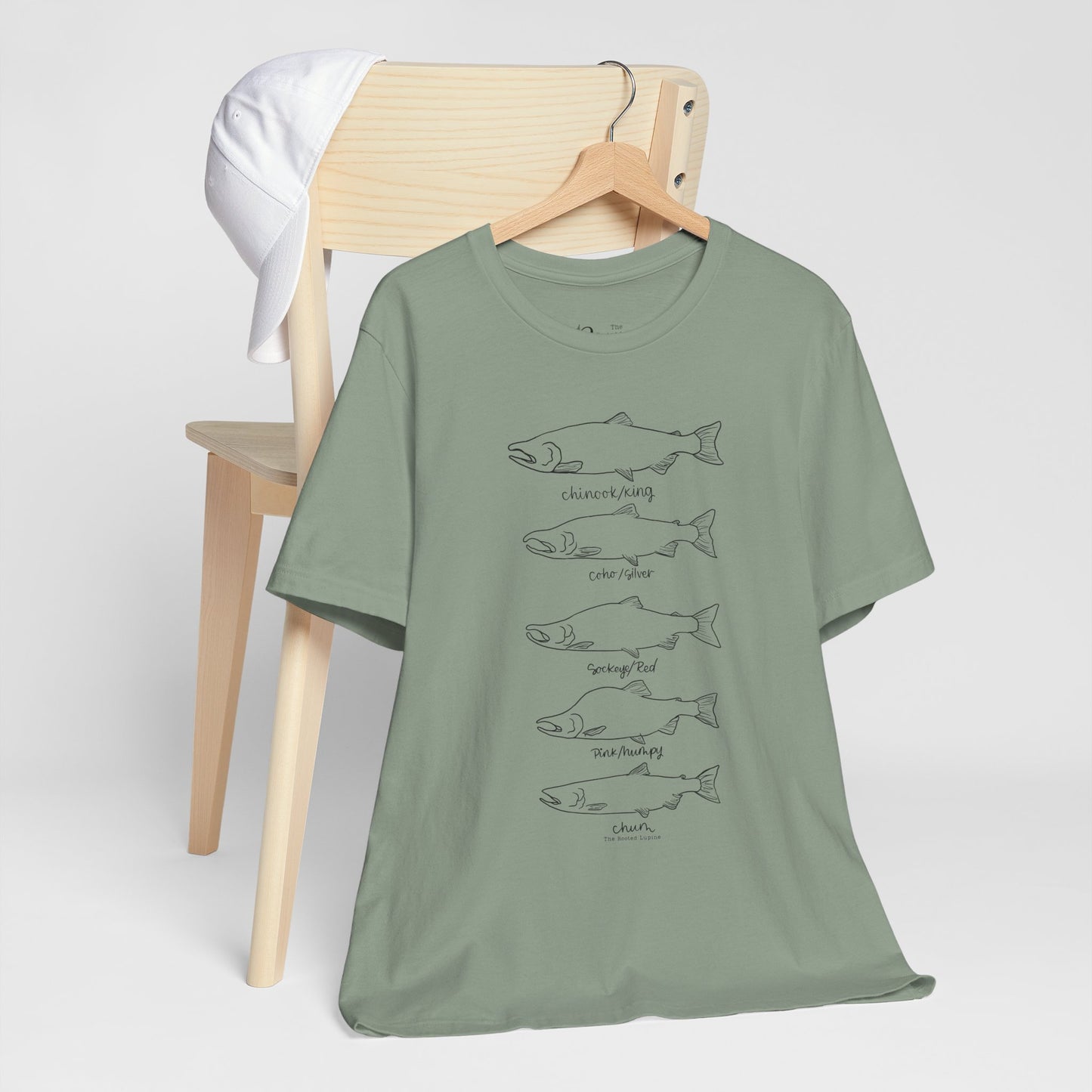 Salmon Species Unisex Shirt