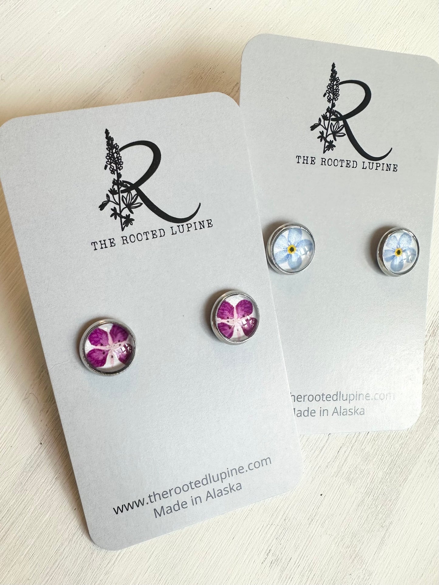 Fireweed Stud Earrings