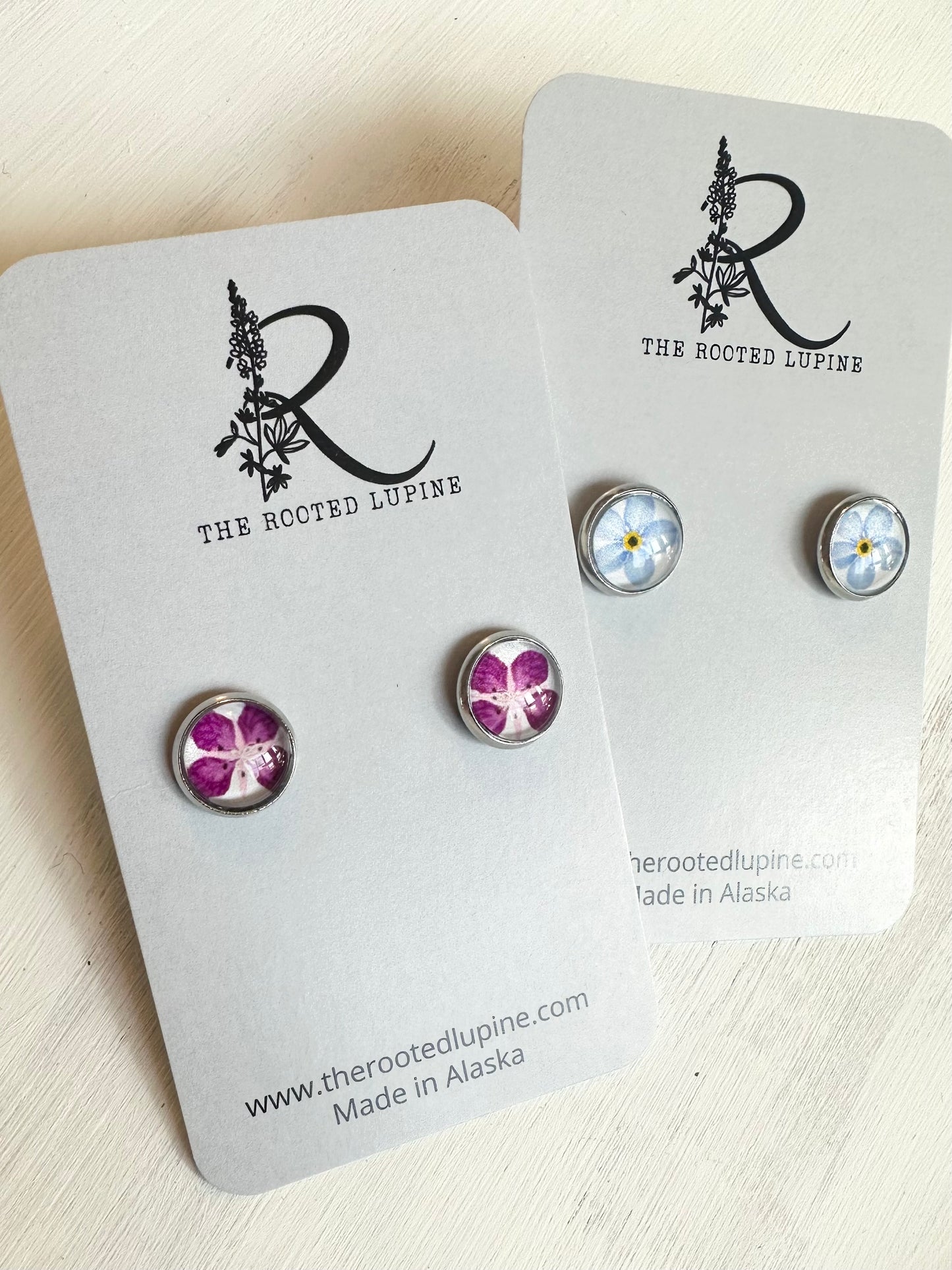 Forget-Me-Not Studs
