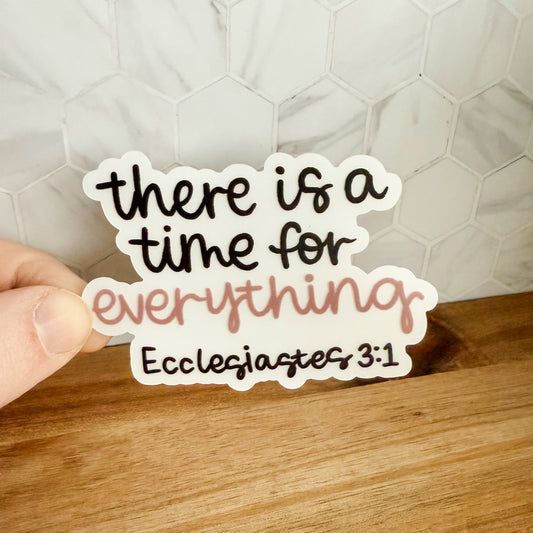 Ecclesiastes 3:1