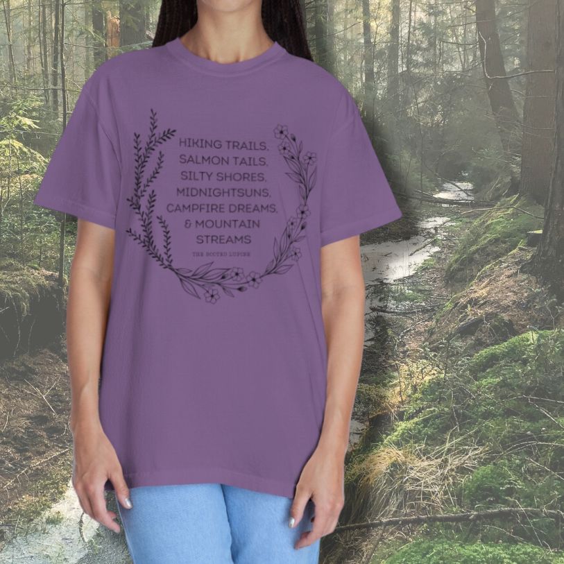 Salmon Tails,  Alaskan Summer Quote T