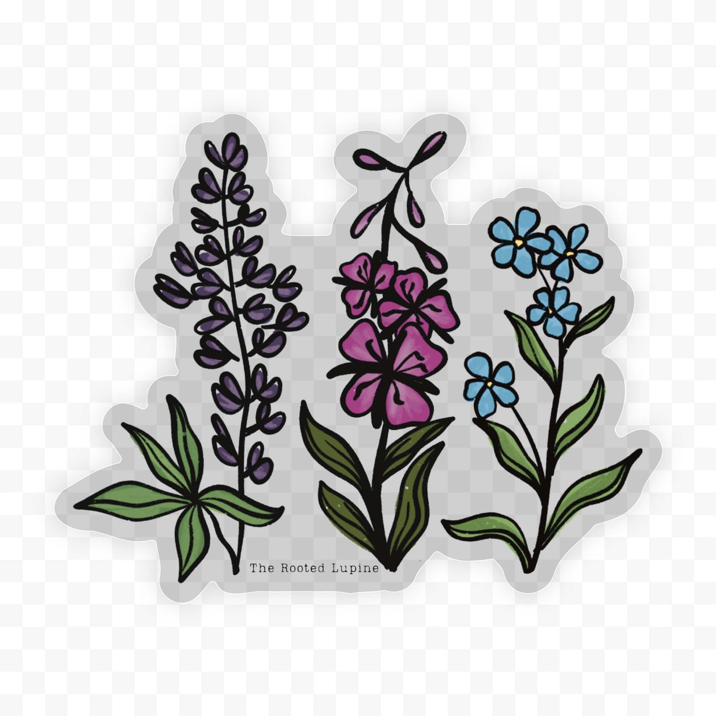 Wildflower Sticker