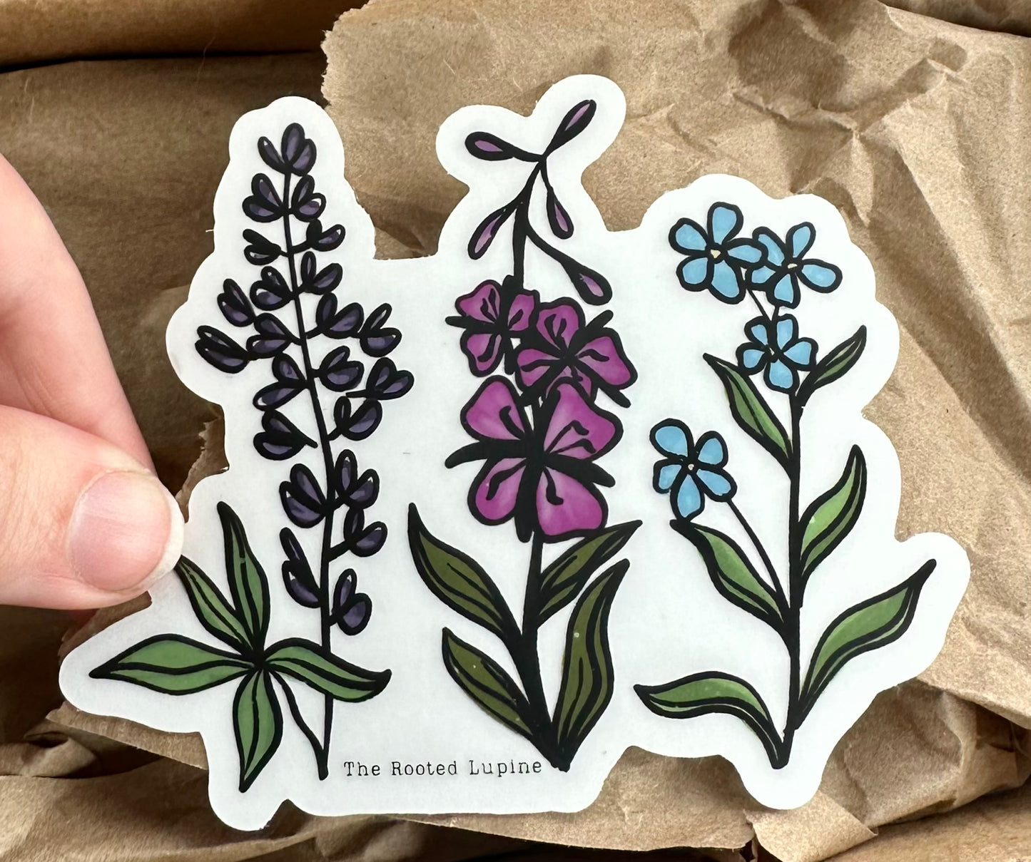 Wildflower Sticker