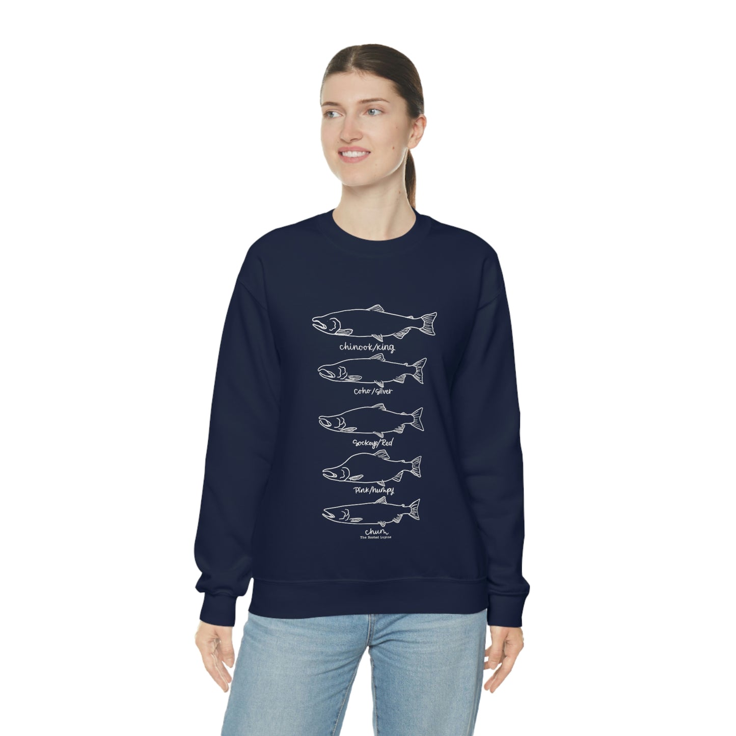 Salmon Unisex Crewneck Sweatshirt