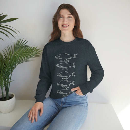 Salmon Unisex Crewneck Sweatshirt