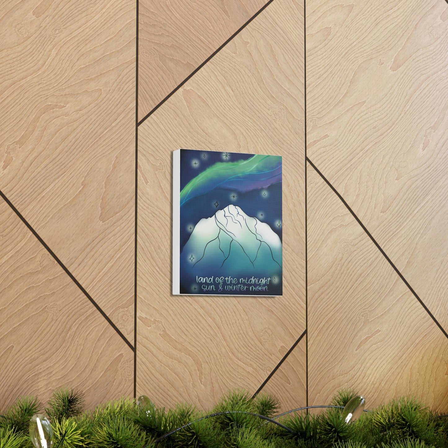 Pioneer Peak Canvas Wrap